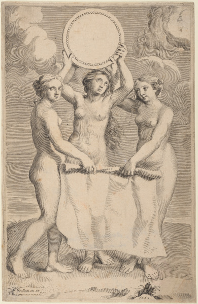 THE THREE GRACES (FRONTISPIECE TO BALTHAZAR DE VIAS'S CHARITUM LIBRI TRES)