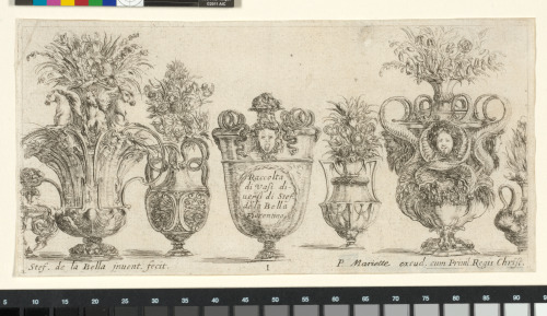 PLATE 1 FROM THE SERIES "COLLECTION OF VARIOUS VASES"