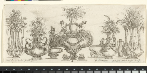 PLATE 4 FROM THE SERIES "COLLECTION OF VARIOUS VASES"