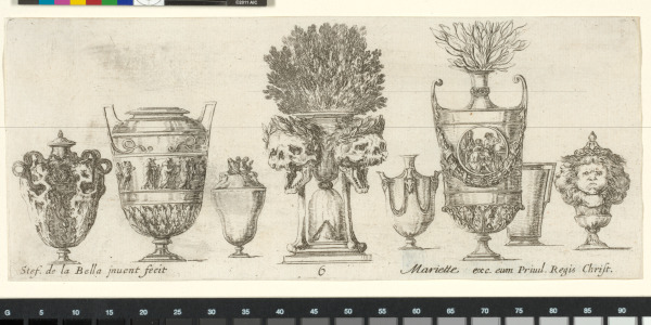 PLATE 6 FROM THE SERIES "COLLECTION OF VARIOUS VASES"