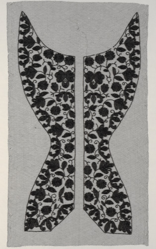 BEADED APPLIQUÉ PANEL FOR BODICE