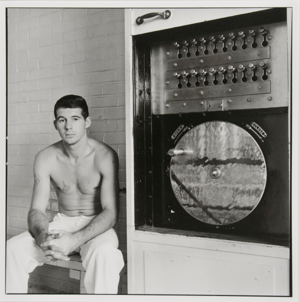 YOUNG CONVICT ABOUT TO DISCHARGE A TEN-YEAR SENTENCE. APPARATUS TO OPEN CELLS, RAMSEY