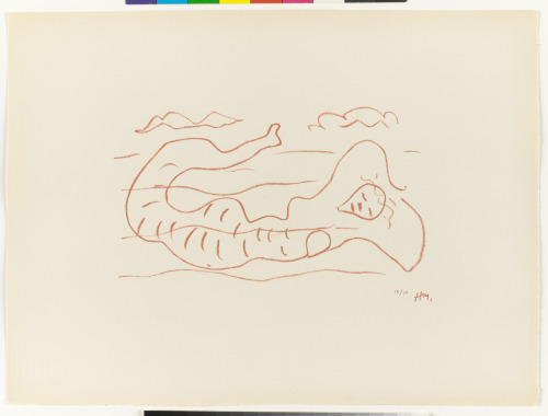 MERMAID, STUDY FOR "I WISH TO DRAG MY PAIN THE LENGTH OF FRANCE"