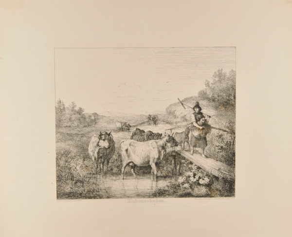 THE ALPINE HERDSWOMAN