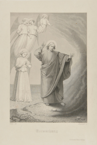 CHRIST WITH ANGELS