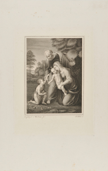 THE HOLY FAMILY WITH SAINT JOHN