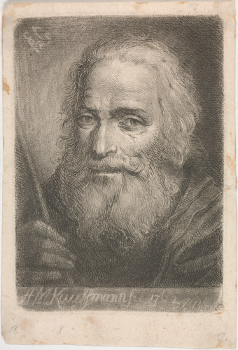 HEAD OF AN OLD MAN WITH BEARD