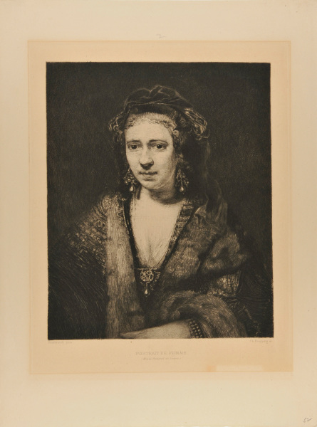 PORTRAIT OF A WOMAN (PORTRAIT DE FEMME)