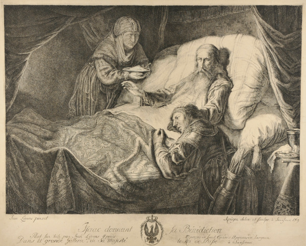 ISAAC GIVING HIS BLESSING