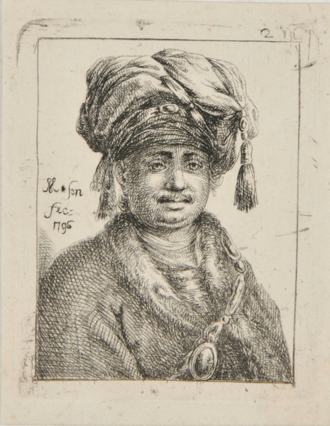 MAN WEARING A TURBAN