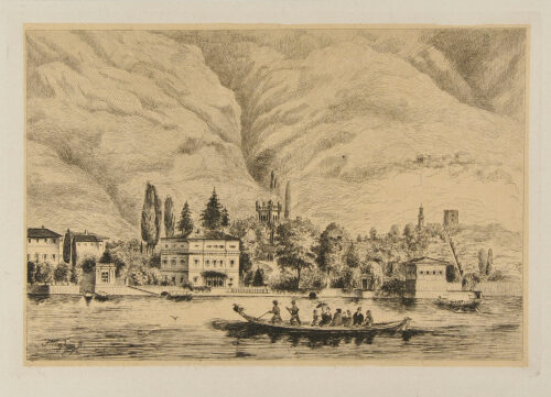 ITALIAN VILLAS ON A LAKE