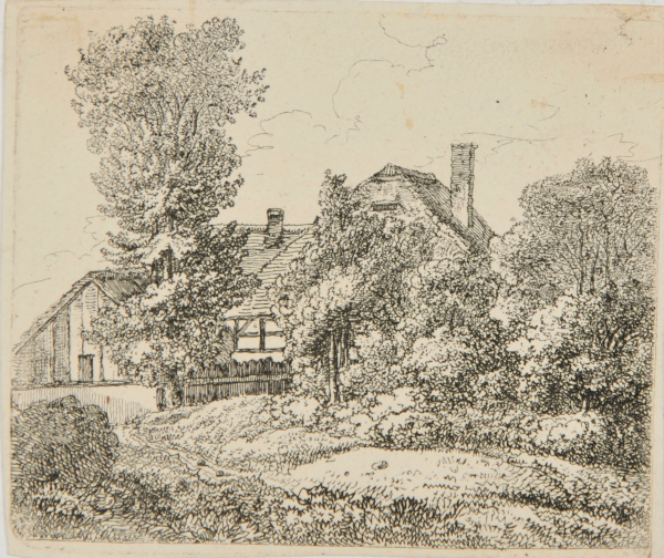 Plate from “Sammlung Radirter Blaetter von Nathe” (Leizpig: Rostische Kunsthandlung, 1808)