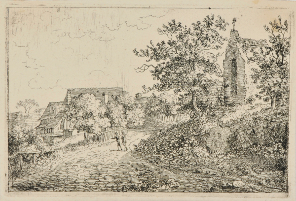 Plate from “Sammlung Radirter Blaetter von Nathe” (Leizpig: Rostische Kunsthandlung, 1808)