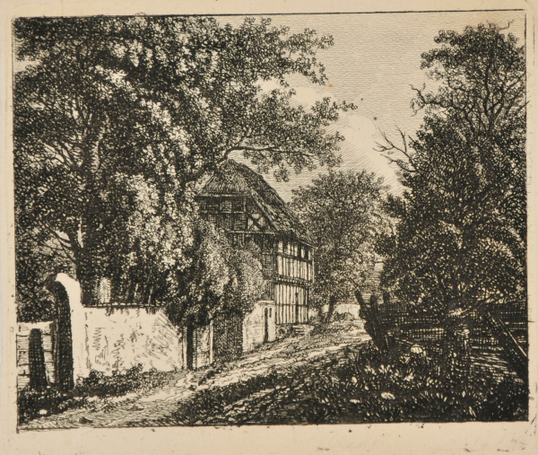 Plate from “Sammlung Radirter Blaetter von Nathe” (Leizpig: Rostische Kunsthandlung, 1808)