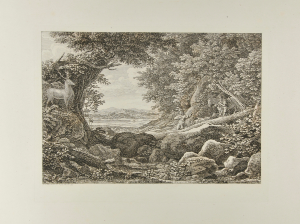 Landscape with Saint Hubert