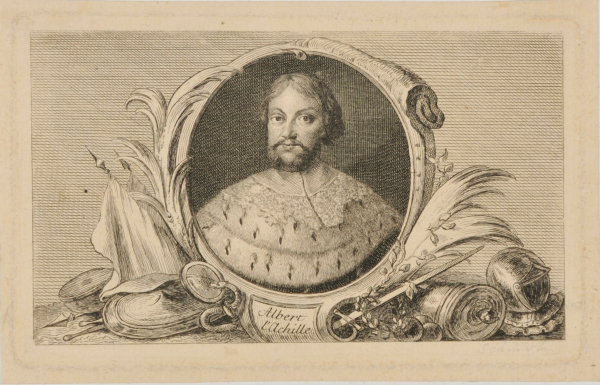 OPENING VIGNETTE FOR THE LIFE OF THE ELECTOR (CALLED "ACHILLES") OF BRANDENBURG