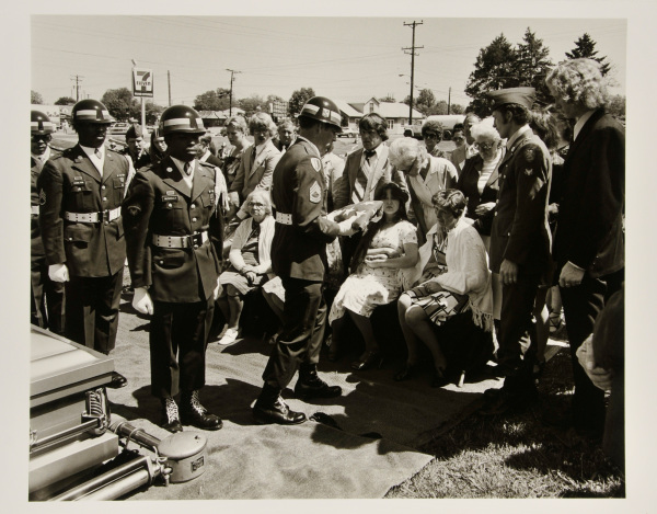 ANDREW ZELLMAN FUNERAL, HAVRE DE GRACE.