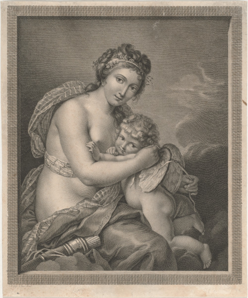 VENUS BINDING CUPID'S WINGS
