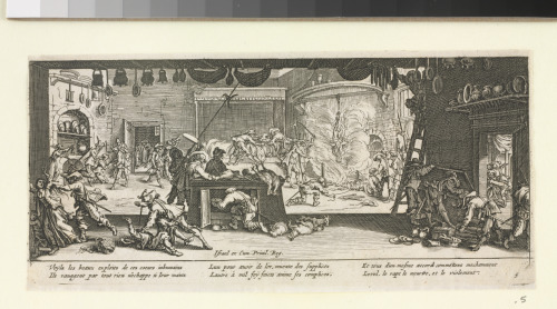 Plate 5 from the series “The Miseries of War”