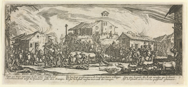 Plate 7 from the series “The Miseries of War”