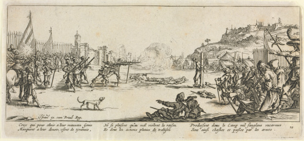 Plate 12 from the series “The Miseries of War”