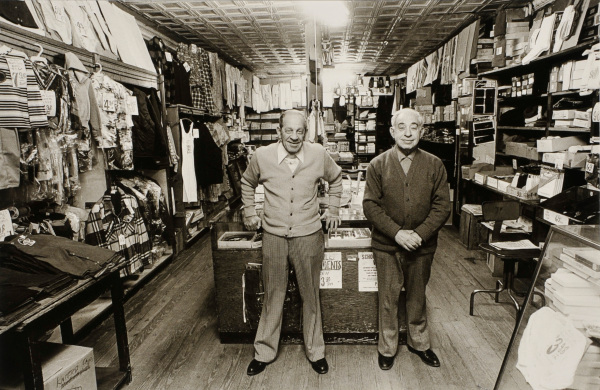 Philip and Harry Block, Block’s Reliable Store, Cross Street, Baltimore.