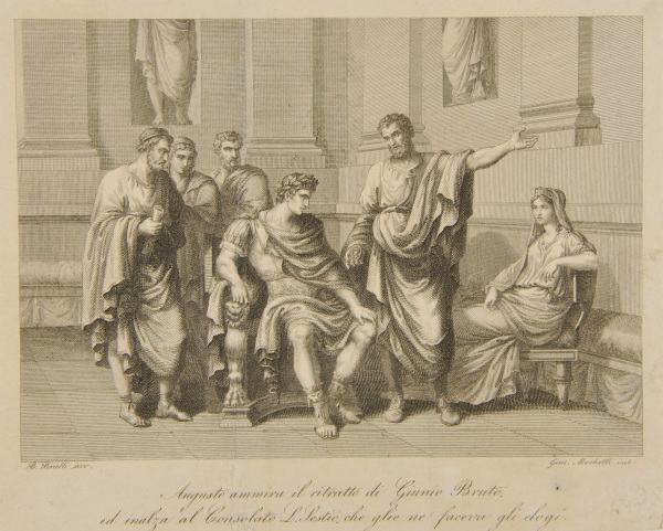 AUGUSTUS, BRUTUS AND CONUL L. SESTIUS