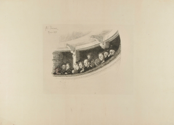 Spectateurs des quatriemes galeries