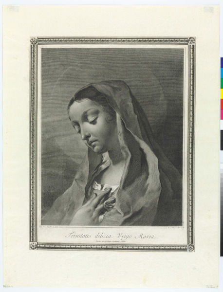 Trinitatis delicia Virgo Maria