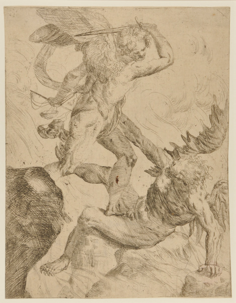 ST. MICHAEL AND THE DEVIL