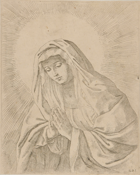 THE VIRGIN IN PRAYER