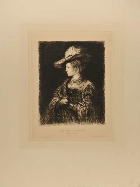 SASKIA, FEMME DE REMBRANDT