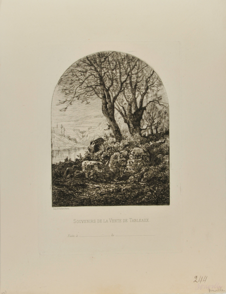 SOUVENIRS DE LA VENTE DE TABLEAUX