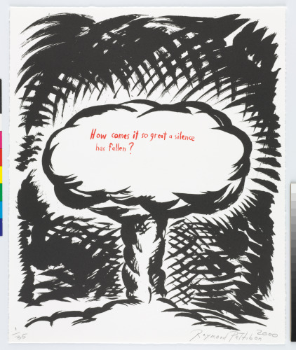 HOW COMES IT SO GREAT A SILENCE HAS FALLEN?