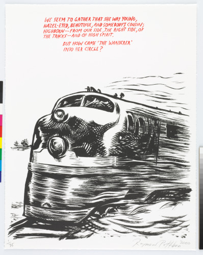 WE SEEM TO GATHER THAT SHE WAS YOUNG