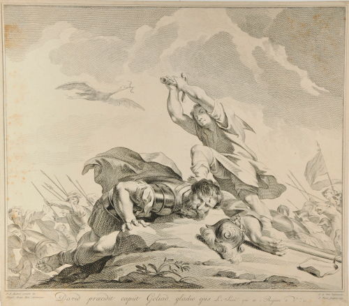 DAVID CUTTING OFF THE HEAD OF GOLIATH