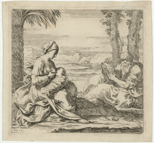 REST ON THE FLIGHT TO EGYPT