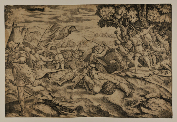 DAVID BEHEADING GOLIATH