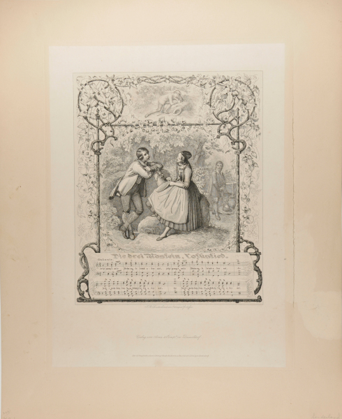 THE THREE LITTLE ROSES -- FOLKSONG