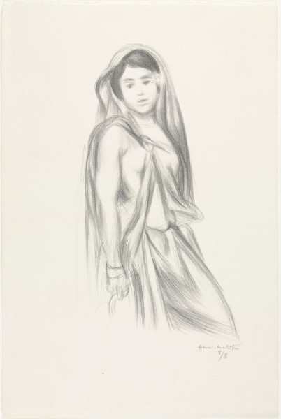 ALGERIAN WOMAN, DRAPED