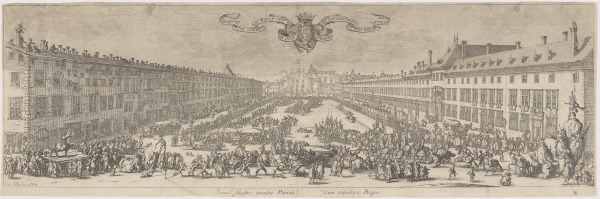 THE ARENA OF NANCY, ALSO CALLED THE NEW STREET OF NANCY