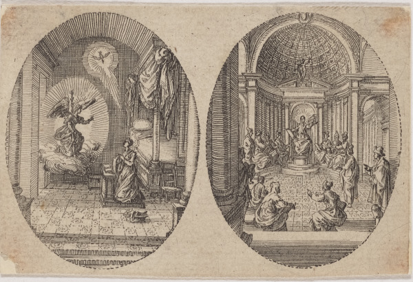 The Annunciation & Christ Among the Doctors