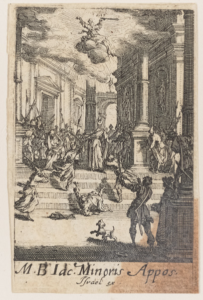 THE MARTYRDOM OF ST. JAMES MINOR