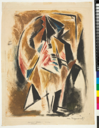 ABSTRACT JAZZ PLAYER