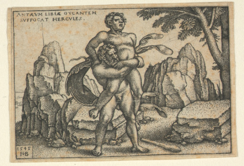 HERCULES CRUSHING ANTAEUS