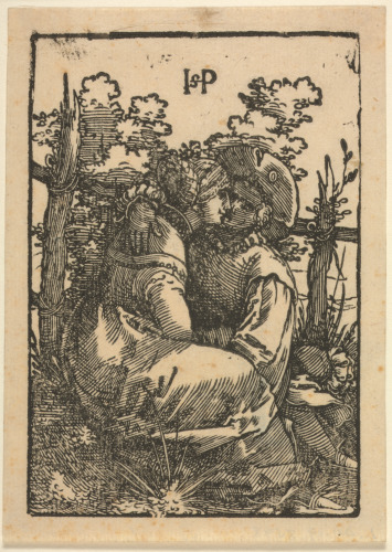 YOUNG COUPLE EMBRACING