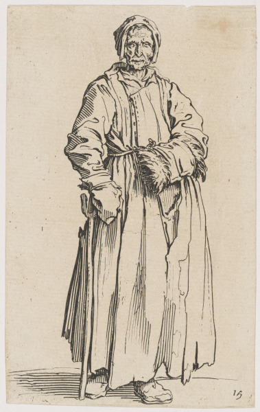 THE ONE-EYED BEGGAR WOMAN