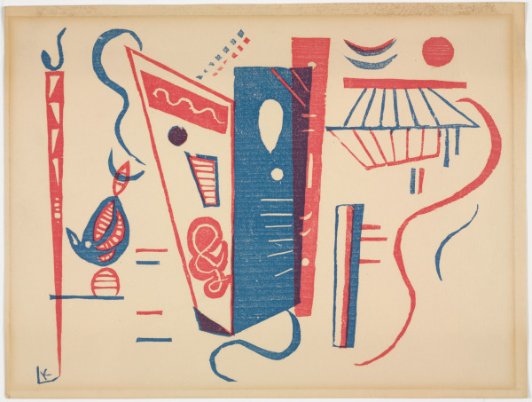 WOODCUT FOR 20TH CENTURY