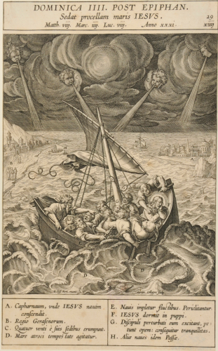 THE MIRACLE OF CHRIST ON THE SEA OF GALILEE