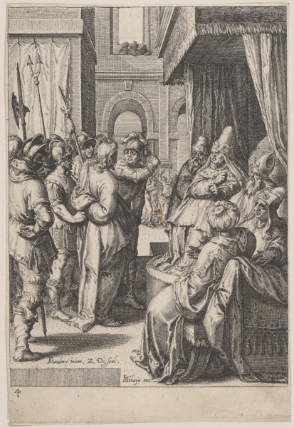 CHRIST BEFORE CAIAPHAS